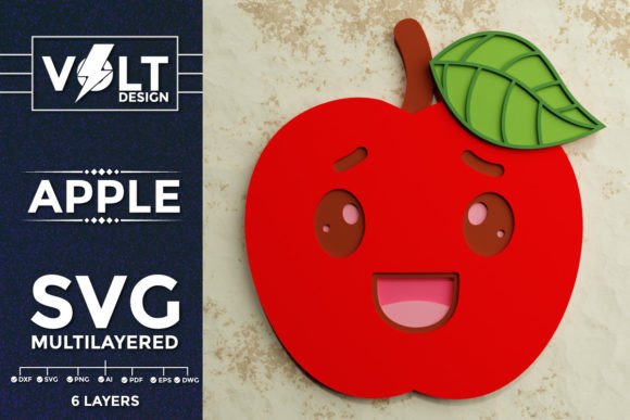 Back to School Apple SVG Multilayered: A Versatile Design for Creative Projects