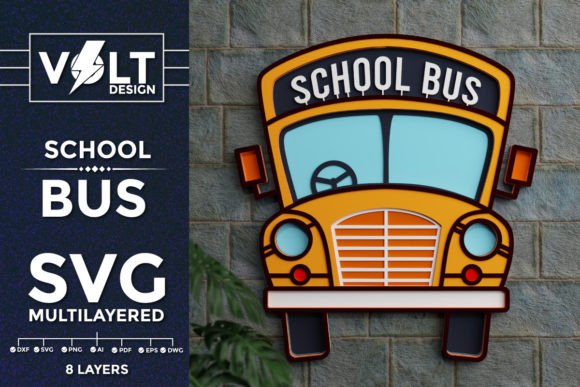 Back to School Bus SVG Multilayered Cut: A Strategic Tool for Creativity and Business