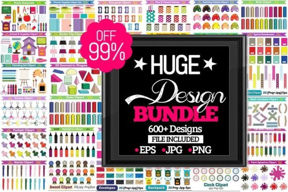 Back to School Designs Huge Bundle: A Comprehensive Overview for Educators and Designers