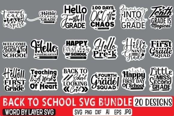 Back to School SVG Bundle 15: A Comprehensive Resource for Designers and Creators