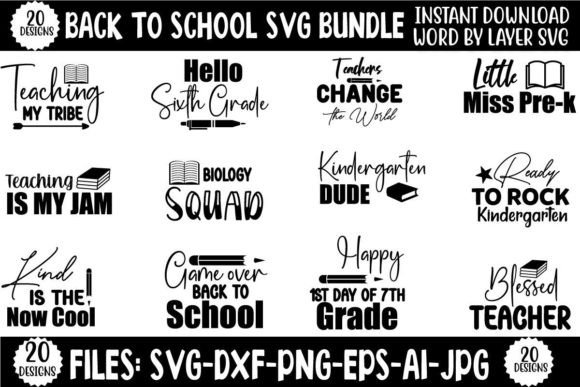 Back to School SVG Bundle Vol.9: A Comprehensive Guide for Designers and Creators