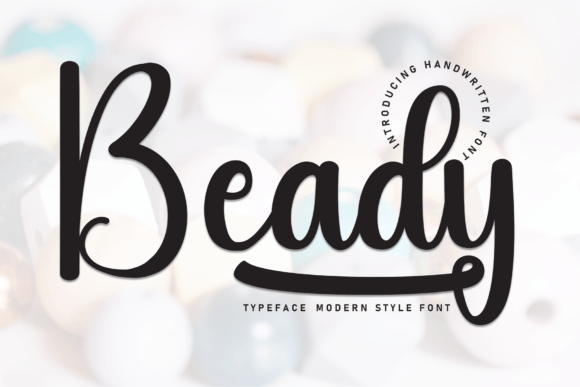 Beady Font: A Friendly Touch for Every Project