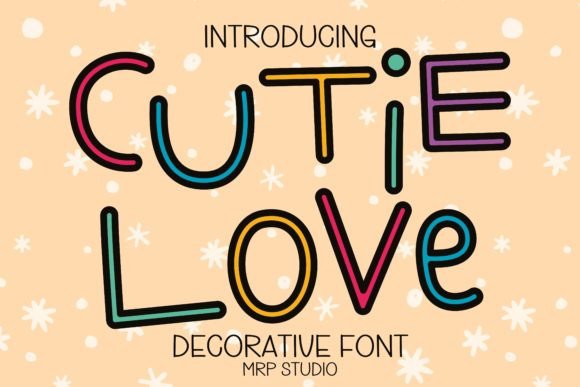 Cutie Love and Cutie Love: A Cute and Adorable Font Style for Creative Projects