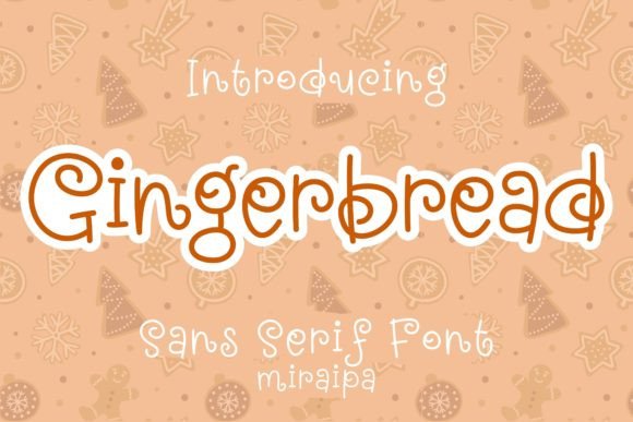 Gingerbread Font: A Sweet Addition to Your Design Toolkit