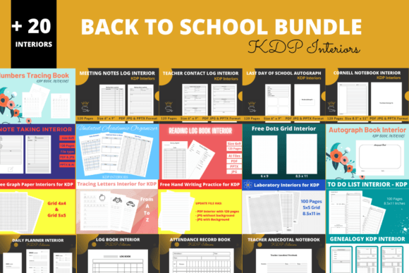 KDP Interior Back to School Bundle: A Must-Have Resource for Educators and Businesses